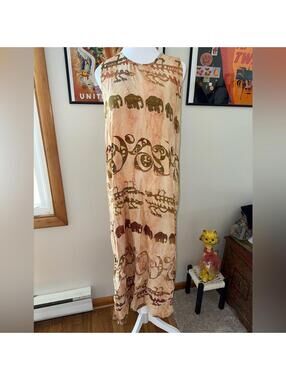 Vintage 80’s Hilo Hattie Maxi Dress